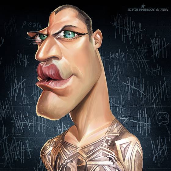 Caricatures Of Celebrities By Anthony Geoffroy